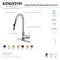 Gourmetier LS8780CTL Continental Single-Handle Pull-Down Kitchen Faucet, Matte Blk LS8780CTL - alternate 3